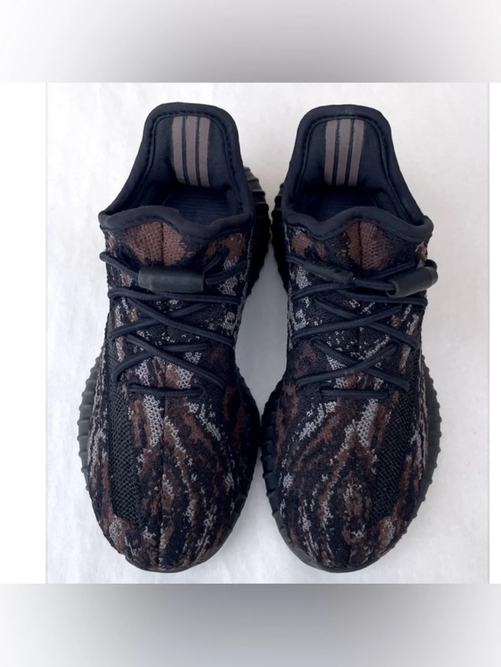 Adidas Yeezy Boost 350 V2 MX Kids Size US 12.5K Black Gray Rock Preschool GW3775